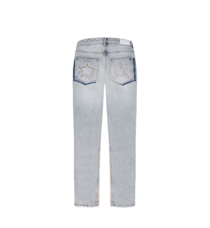 Pantalón Star Men Azul - Vista lateral
