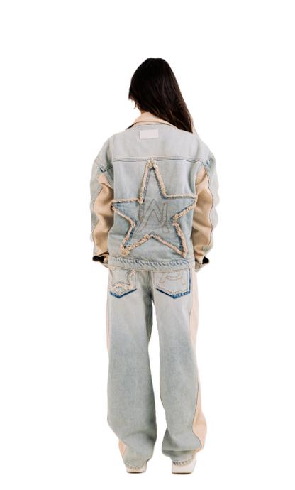 Pantalón Star Women Azul - Vista detalle