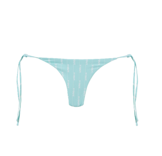 Short Bikini Yt Foil Bottom L/Xl Verde