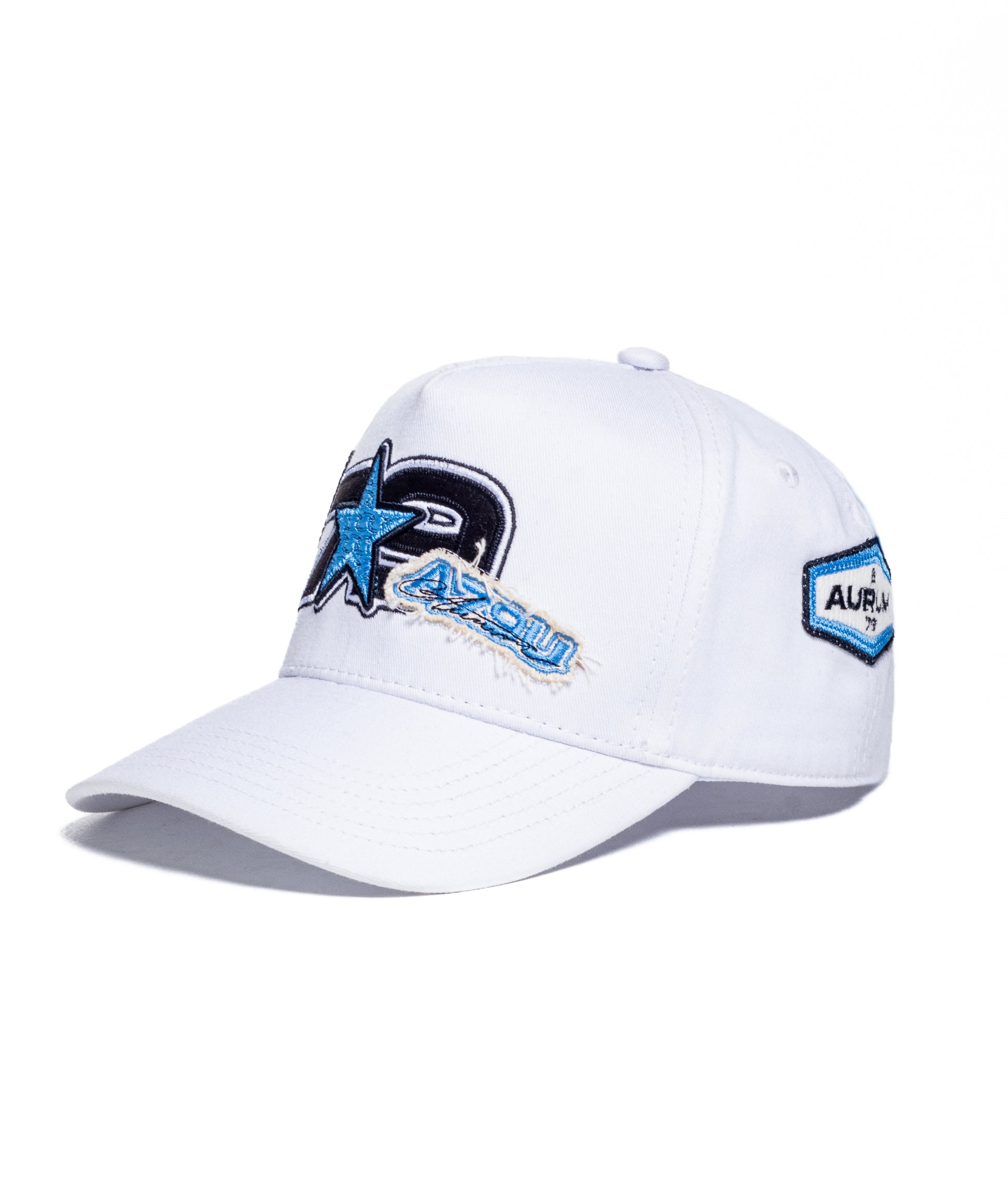Gorra Aurum Star Patch Blanco