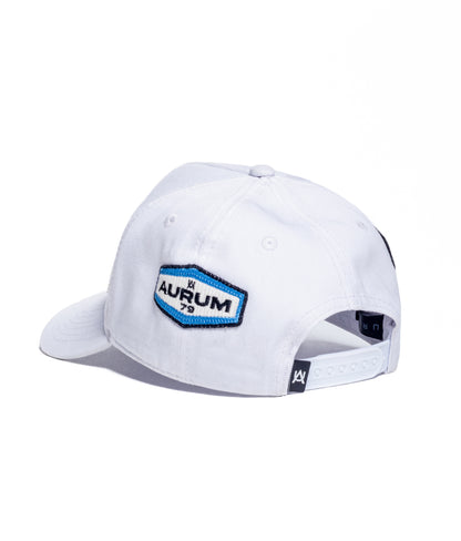 Gorra Aurum Star Patch Blanco