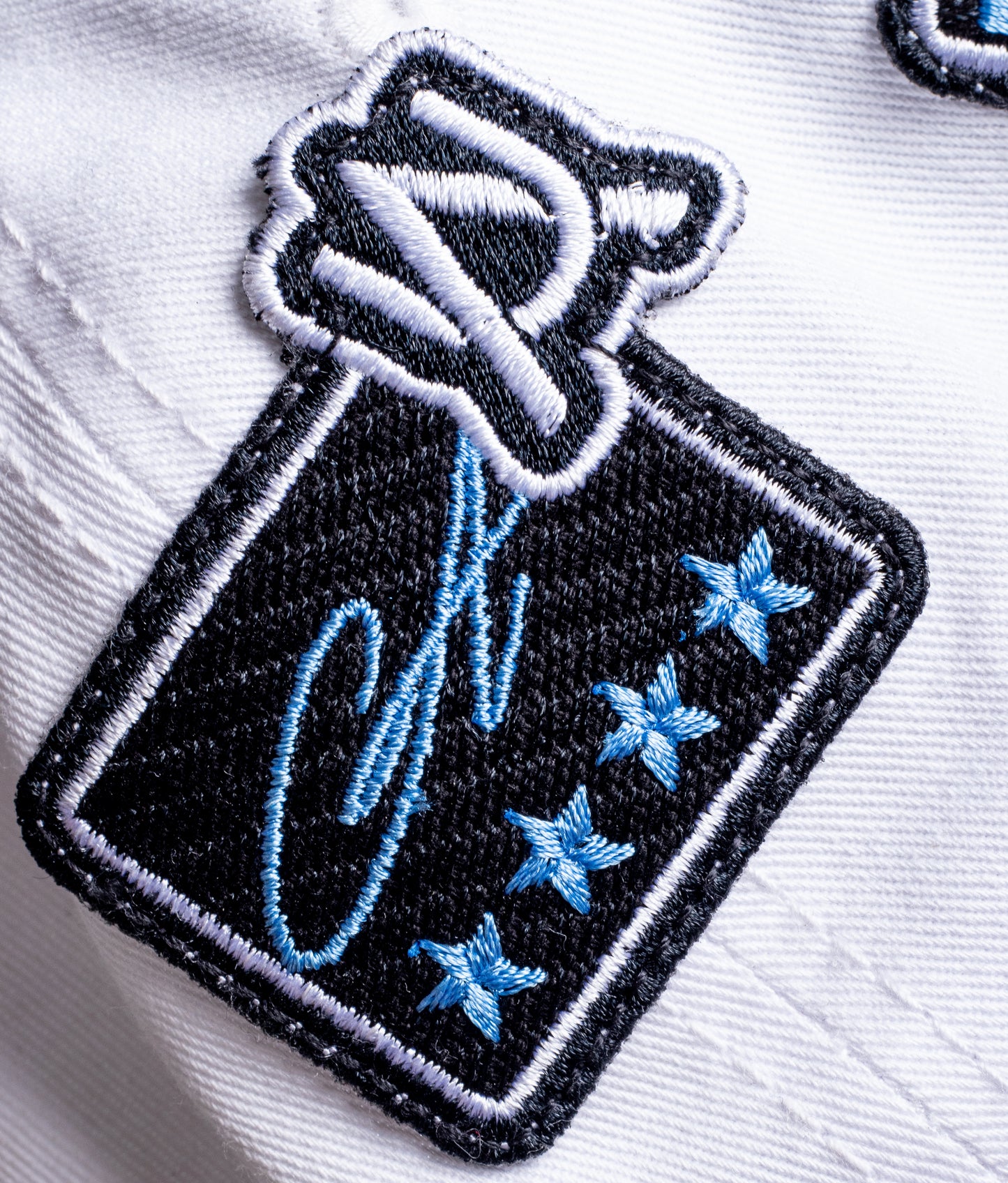 Gorra Aurum Star Patch Blanco