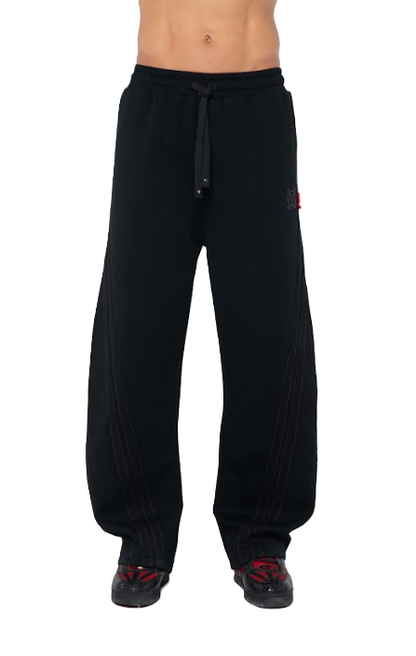 Jogger Ricamo Negro