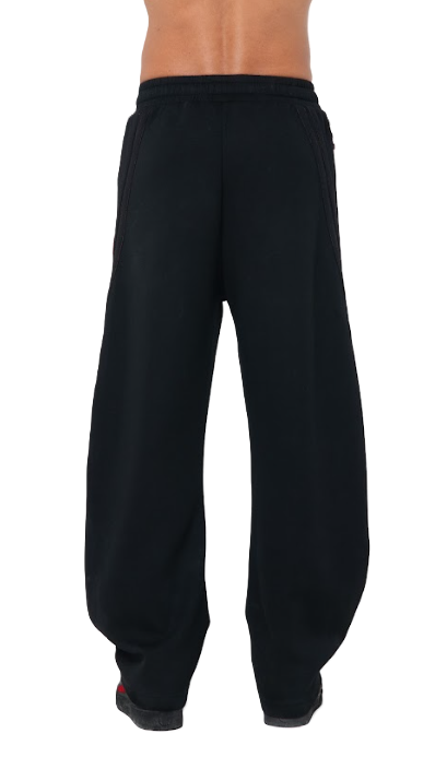 Jogger Ricamo Negro