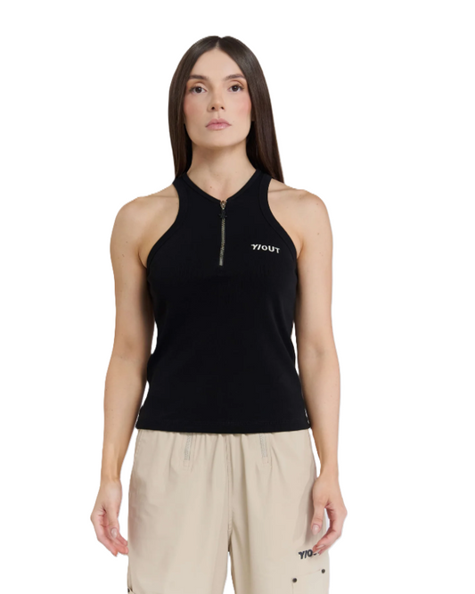 Tank Top Alpha Negro