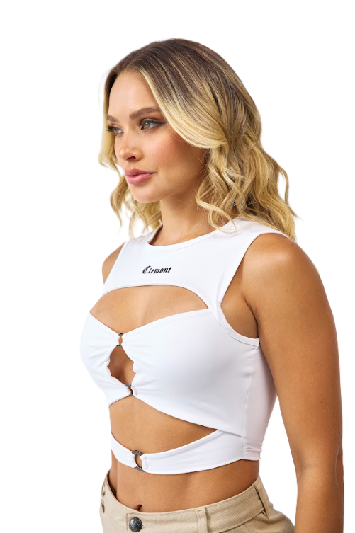 Top Liberazione Blanco